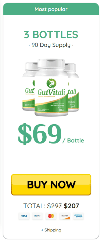 GutVitali 3 bottle
